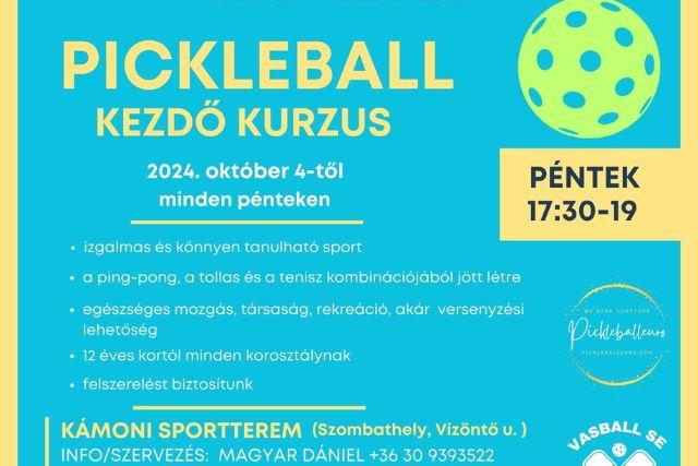 Pickleball kezd kurzus