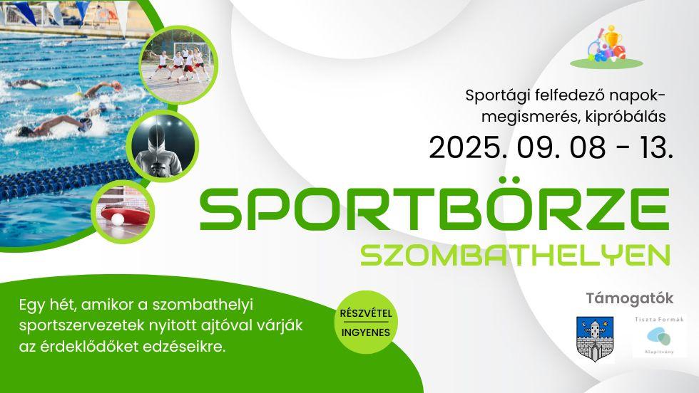 Sportbörze Szombathelyen 2025 Sportbörze Szombathelyen 2025